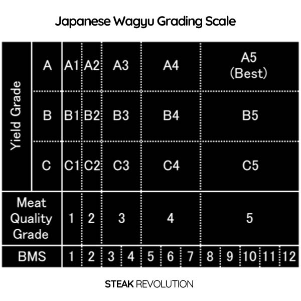 japanese wagyu beef grading scale