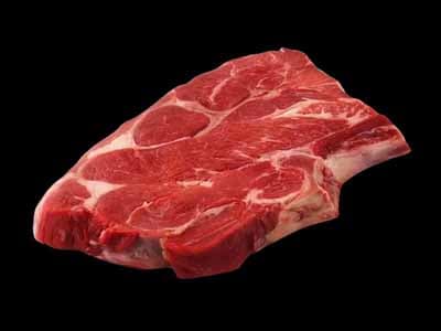 raw 7-Bone Chuck Steak