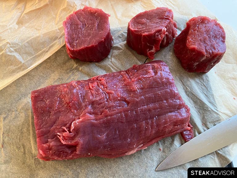 center cut filet mignon