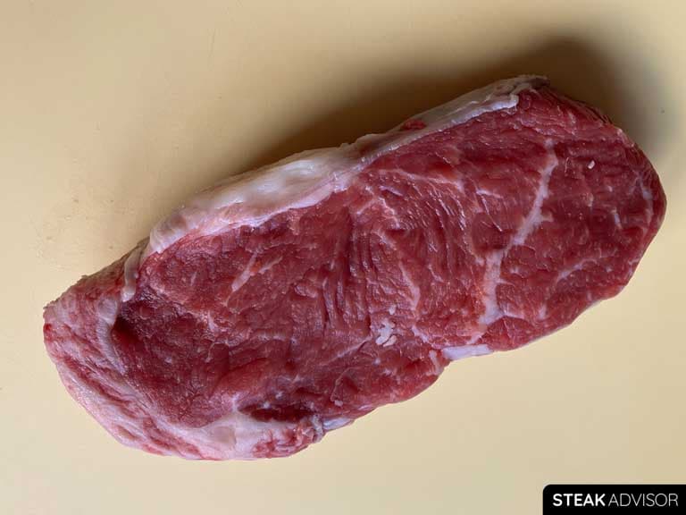 Fresh new york strip