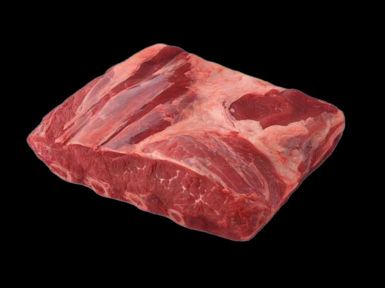 raw Chuck Short Ribs beef cut