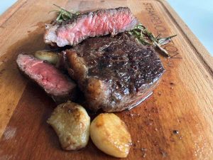How to cook a thin new york strip steak