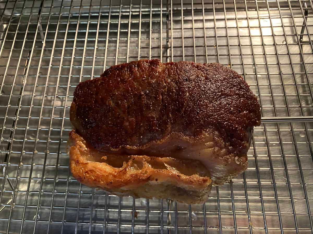 How to forward sear a steak in the oven recipe