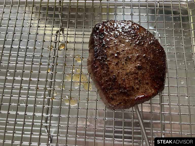 How to rest a steak properly