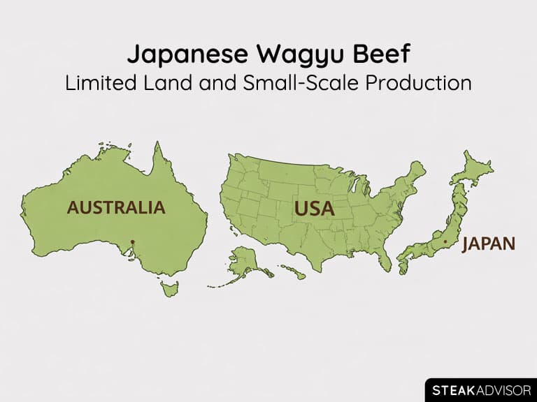 Japanese Wagyu Beef Limited Land and Small Scale Production
