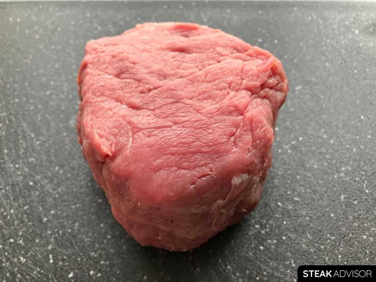 Raw Filet Mignon A Closer Look