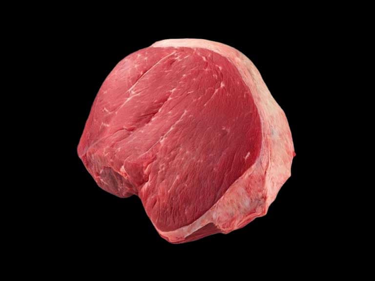 raw Sirloin Tip subprimal beef cut