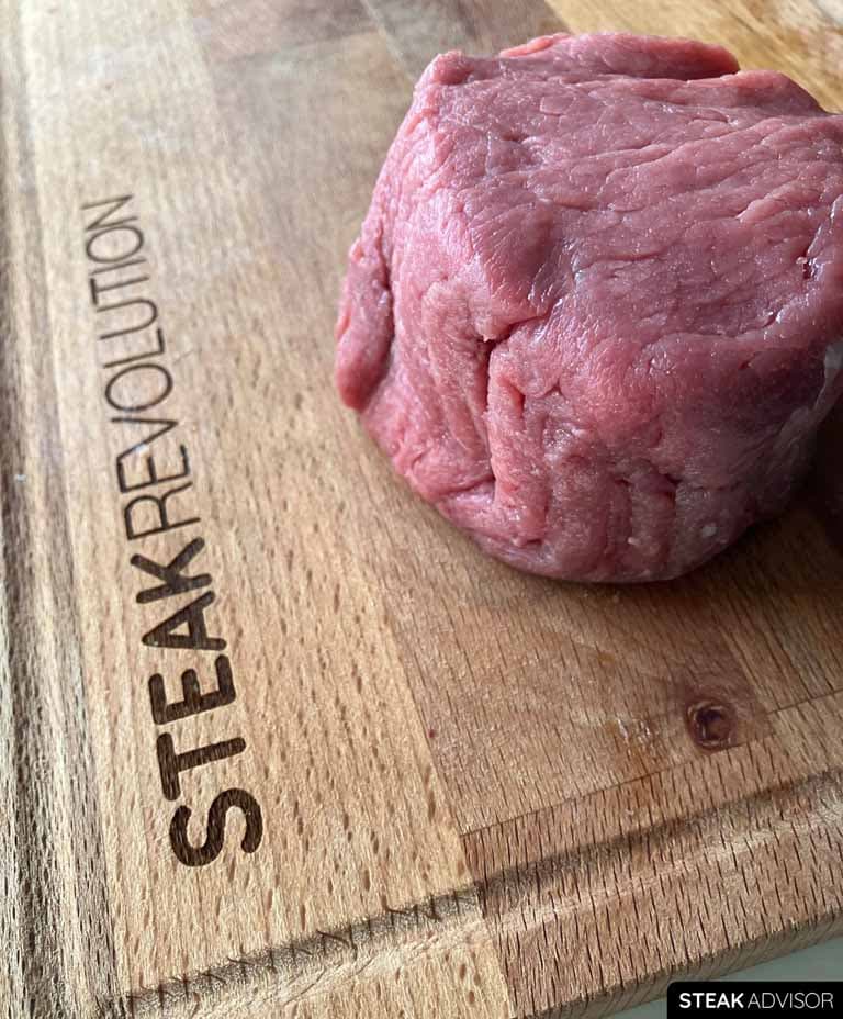The most tender steak: filet mignon