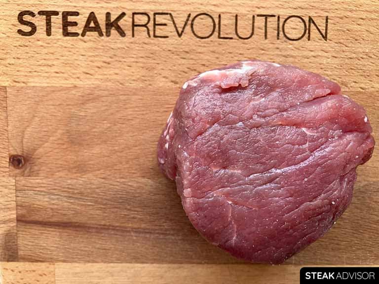 Filet mignon, 24 hours after salting