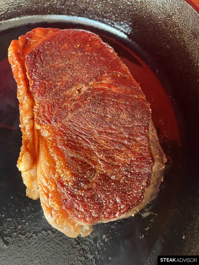 Golden-Brown Seared Steak