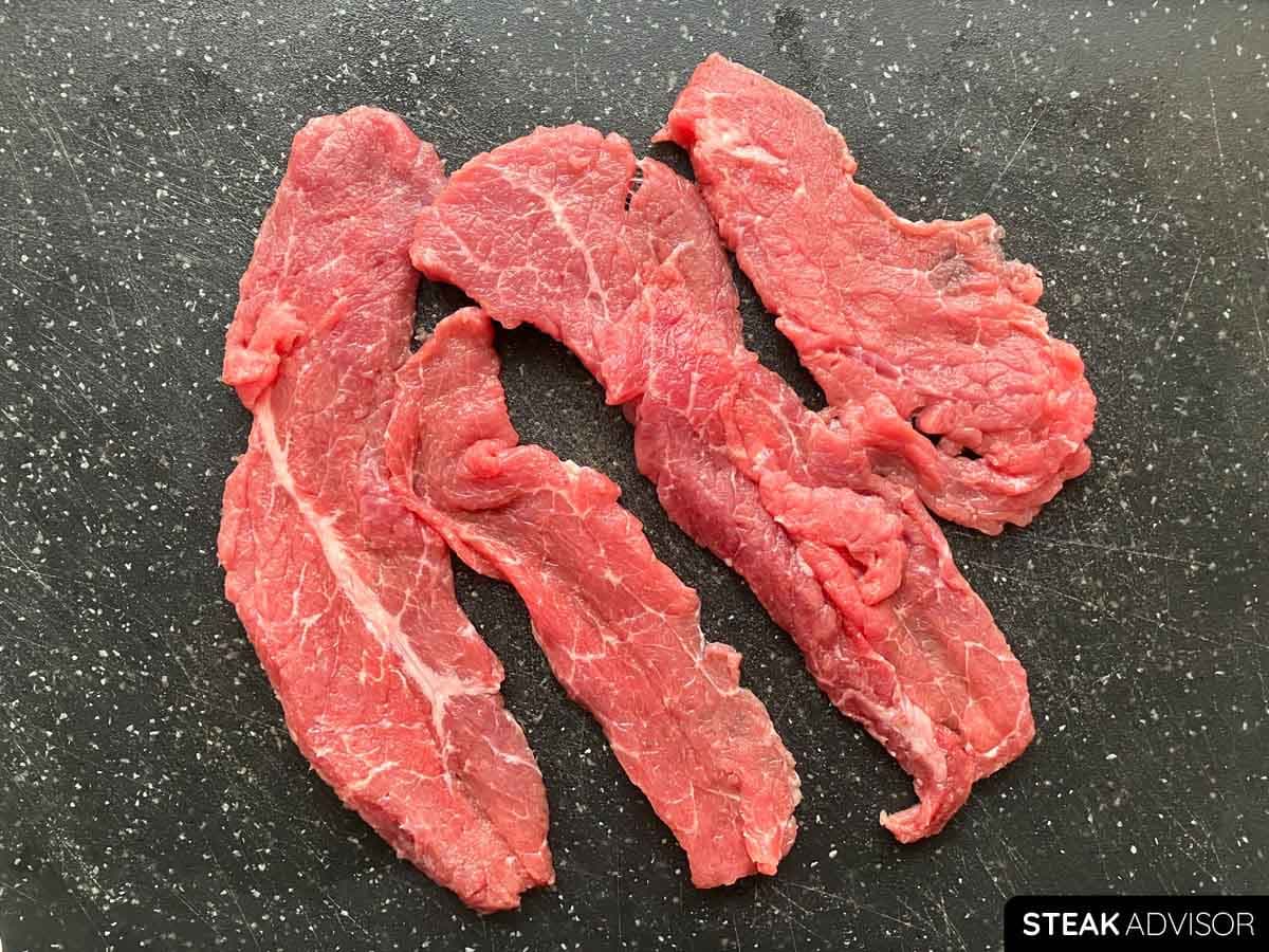 raw chip steak