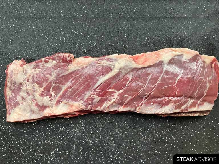 raw skirt steak