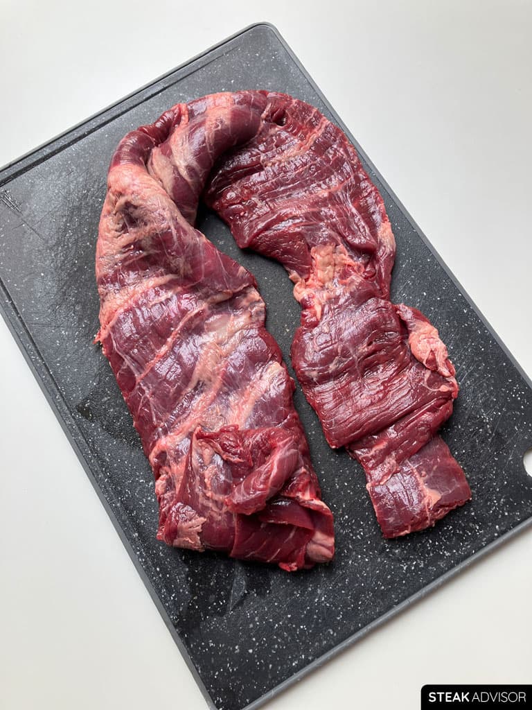 Whole Raw Outside Skirt Steak